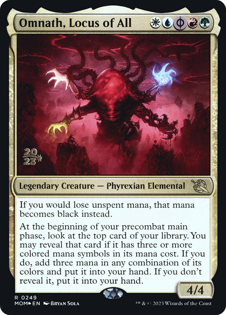 Omnath, Locus of All [March of the Machine Prerelease Promos] | Mindsight Gaming