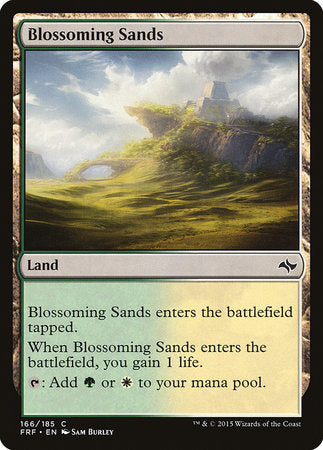 Blossoming Sands [Fate Reforged] | Mindsight Gaming