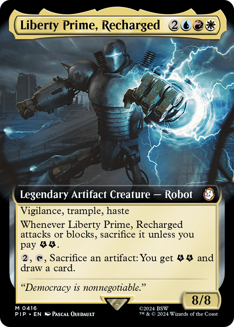 Liberty Prime, Recharged (Extended Art) [Fallout] | Mindsight Gaming