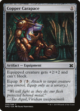 Copper Carapace [Modern Masters 2015] | Mindsight Gaming