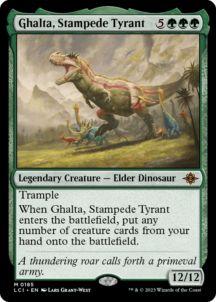 Ghalta, Stampede Tyrant [The Lost Caverns of Ixalan] | Mindsight Gaming