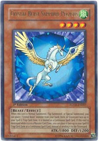 Crystal Beast Sapphire Pegasus [FOTB-EN007] Ultra Rare | Mindsight Gaming