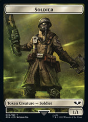 Soldier (004) // Vanguard Suppressor Double-sided Token (Surge Foil) [Universes Beyond: Warhammer 40,000 Tokens] | Mindsight Gaming