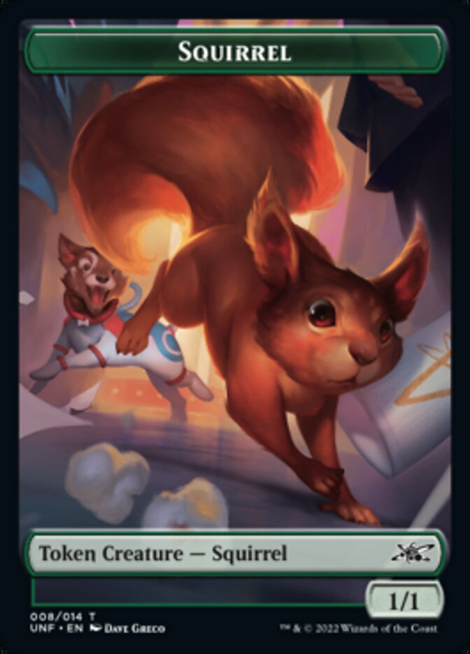 Squirrel Token [Unfinity Tokens] | Mindsight Gaming