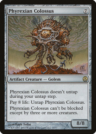Phyrexian Colossus [Duel Decks: Phyrexia vs. the Coalition] | Mindsight Gaming
