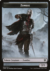 Treasure // Zombie Token [Commander Legends Tokens] | Mindsight Gaming
