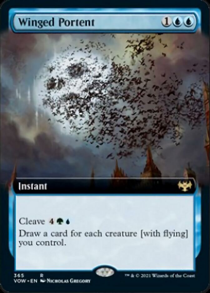Winged Portent (Extended) [Innistrad: Crimson Vow] | Mindsight Gaming