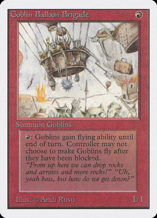 Goblin Balloon Brigade [Unlimited Edition] | Mindsight Gaming
