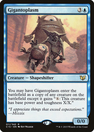 Gigantoplasm [Commander 2015] | Mindsight Gaming