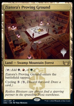Ziatora's Proving Ground (Promo Pack) [Streets of New Capenna Promos] | Mindsight Gaming