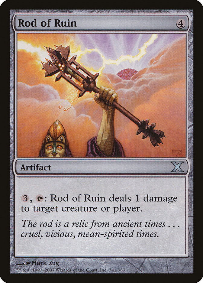Rod of Ruin [Tenth Edition] | Mindsight Gaming