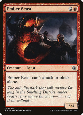 Ember Beast [Conspiracy: Take the Crown] | Mindsight Gaming