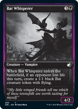 Bat Whisperer [Innistrad: Double Feature] | Mindsight Gaming