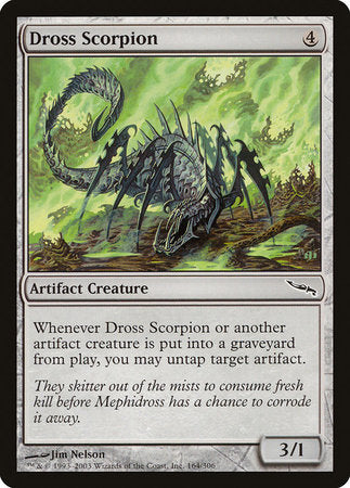 Dross Scorpion [Mirrodin] | Mindsight Gaming