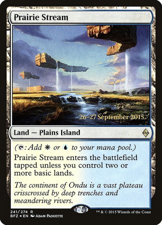 Prairie Stream [Battle for Zendikar Promos] | Mindsight Gaming