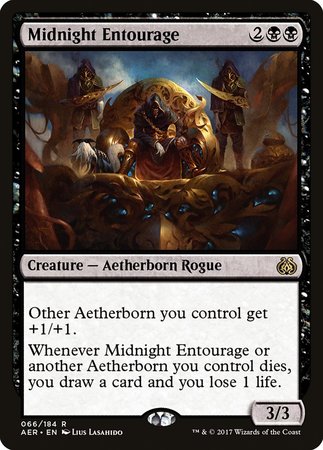 Midnight Entourage [Aether Revolt] | Mindsight Gaming