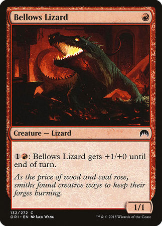 Bellows Lizard [Magic Origins] | Mindsight Gaming