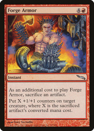Forge Armor [Mirrodin] | Mindsight Gaming