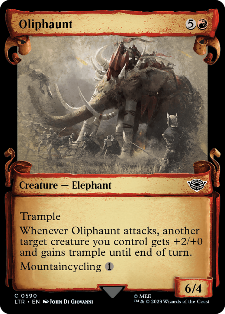 Oliphaunt [The Lord of the Rings: Tales of Middle-Earth Showcase Scrolls] | Mindsight Gaming