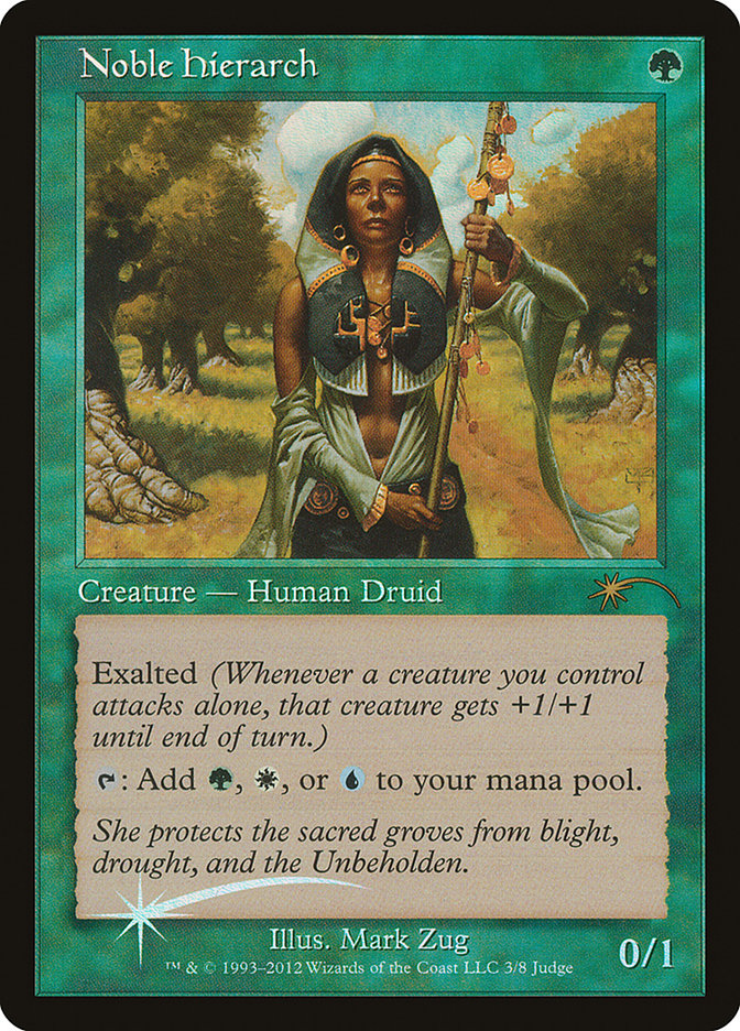 Noble Hierarch [Judge Gift Cards 2012] | Mindsight Gaming