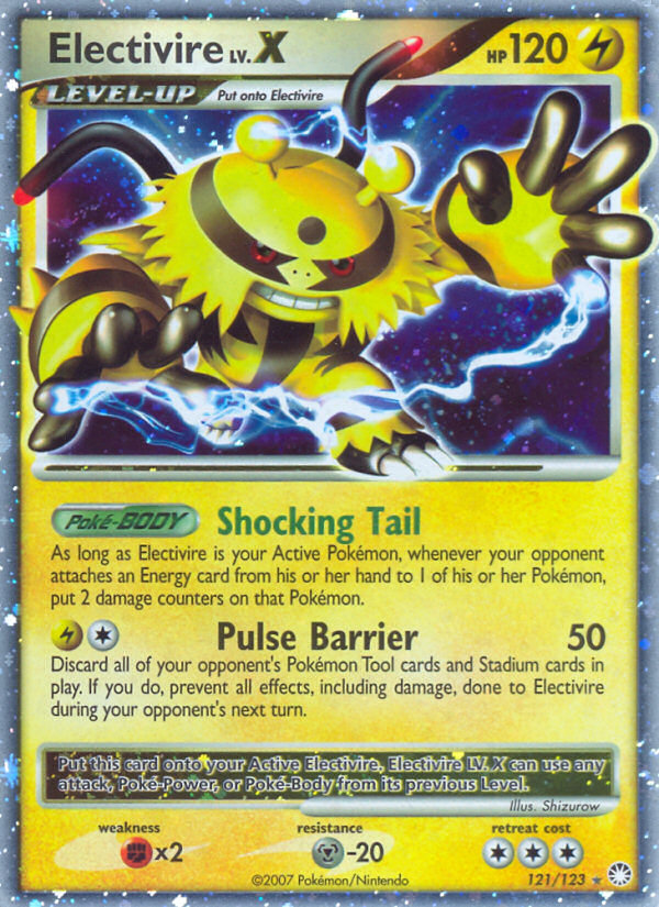 Electivire LV.X (121/123) [Diamond & Pearl: Mysterious Treasures] | Mindsight Gaming