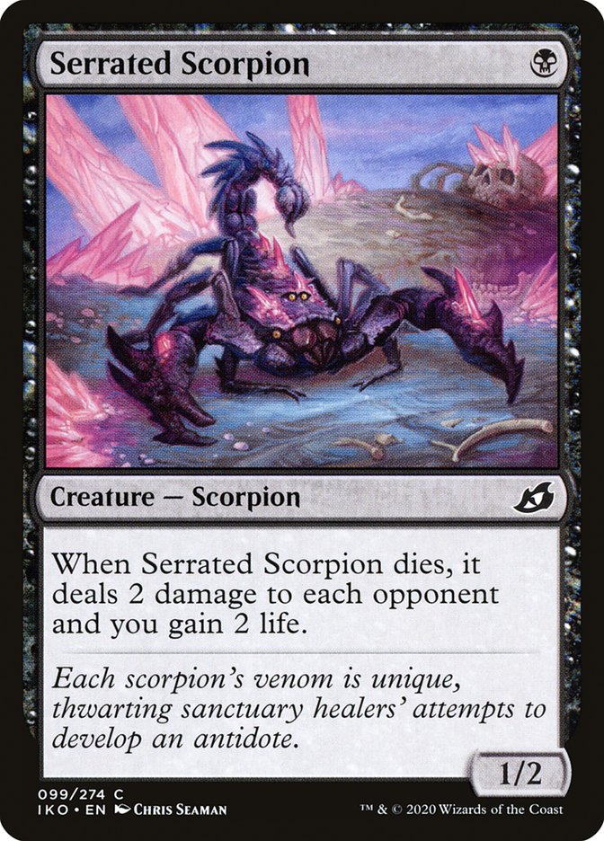 Serrated Scorpion [Ikoria: Lair of Behemoths] | Mindsight Gaming
