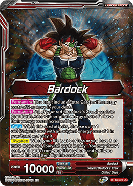 Bardock // SS Bardock, the Legend Awakened (Uncommon) [BT13-001] | Mindsight Gaming