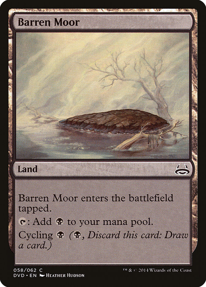Barren Moor (Divine vs. Demonic) [Duel Decks Anthology] | Mindsight Gaming