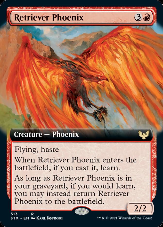 Retriever Phoenix (Extended) [Strixhaven: School of Mages] | Mindsight Gaming