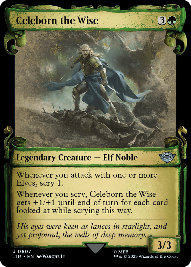 Celeborn the Wise [The Lord of the Rings: Tales of Middle-Earth Showcase Scrolls] | Mindsight Gaming