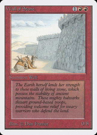 Wall of Stone [Unlimited Edition] | Mindsight Gaming