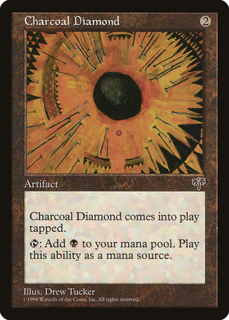 Charcoal Diamond [Mirage] | Mindsight Gaming