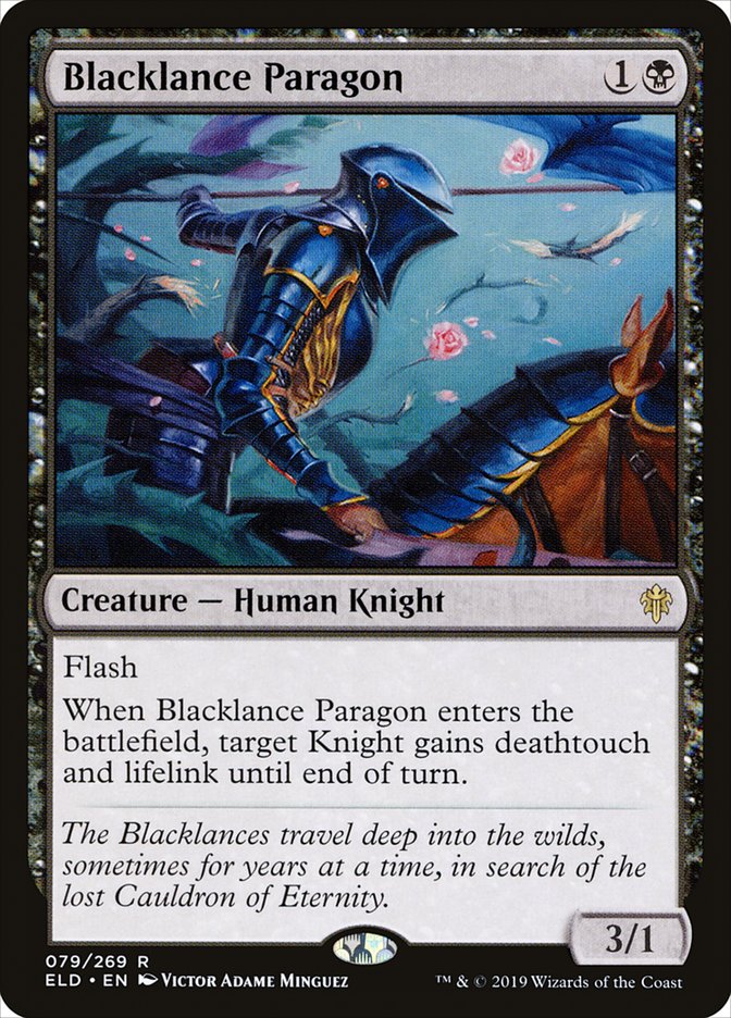 Blacklance Paragon [Throne of Eldraine] | Mindsight Gaming