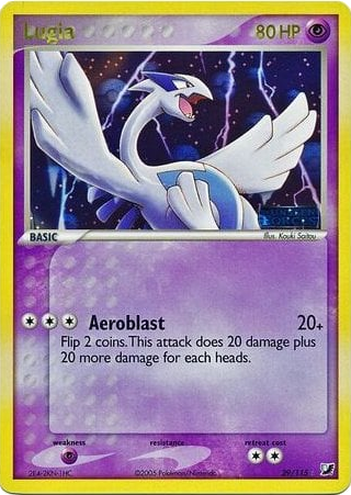 Lugia (29/115) (Stamped) [EX: Unseen Forces] | Mindsight Gaming