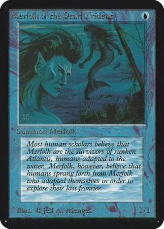 Merfolk of the Pearl Trident [Limited Edition Alpha] | Mindsight Gaming