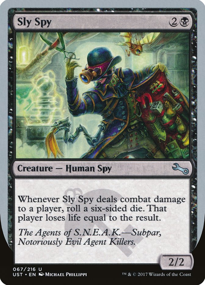 Sly Spy ("Subpar, Notoriously Evil Agent Killers") [Unstable] | Mindsight Gaming