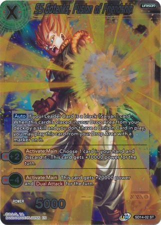 SS Gotenks, Fusion of Friendship (Starter Deck Exclusive) (SD14-02) [Rise of the Unison Warrior] | Mindsight Gaming