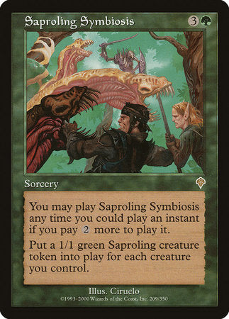 Saproling Symbiosis [Invasion] | Mindsight Gaming