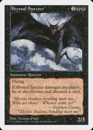 Abyssal Specter [Fifth Edition] | Mindsight Gaming