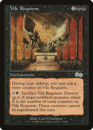 Vile Requiem [Urza's Saga] | Mindsight Gaming