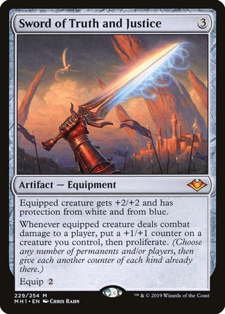 Sword of Truth and Justice [Modern Horizons] | Mindsight Gaming