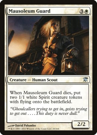Mausoleum Guard [Innistrad] | Mindsight Gaming