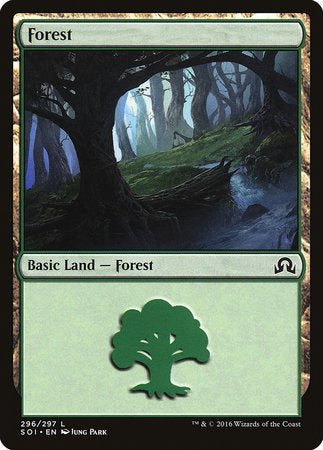 Forest (296) [Shadows over Innistrad] | Mindsight Gaming