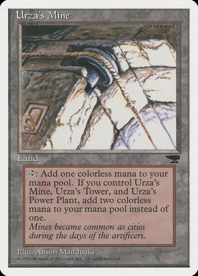 Urza's Mine (Pulley Embedded in Stone) [Chronicles] | Mindsight Gaming