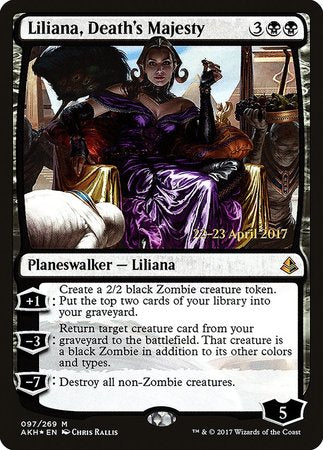 Liliana, Death's Majesty [Amonkhet Promos] | Mindsight Gaming