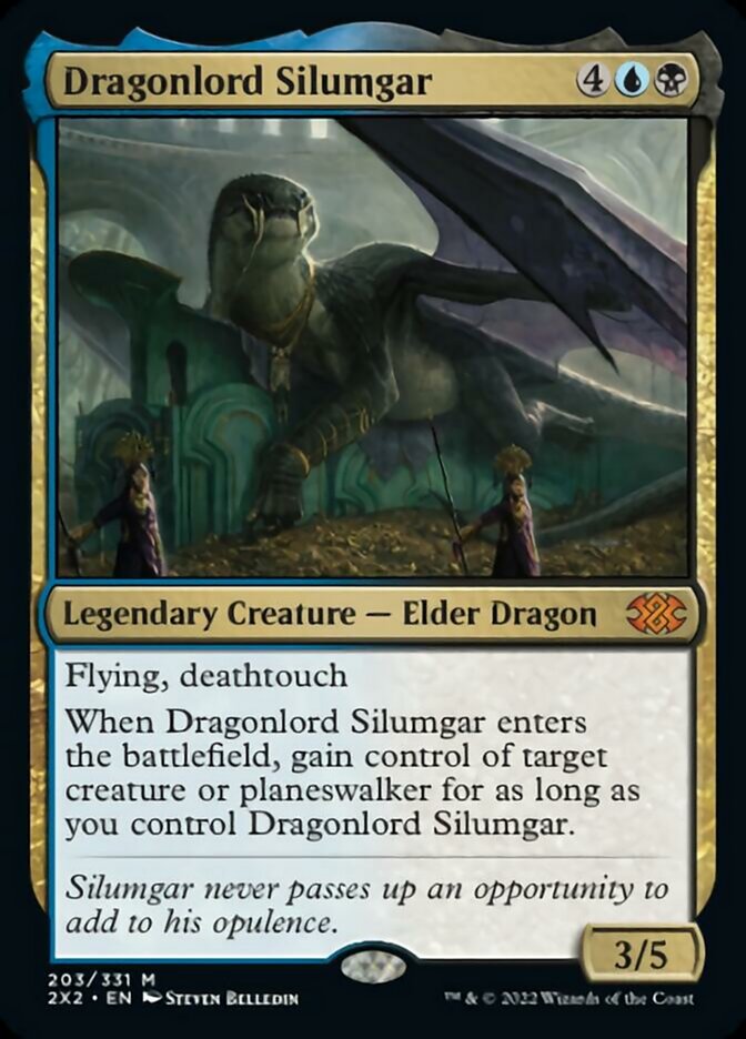 Dragonlord Silumgar [Double Masters 2022] | Mindsight Gaming