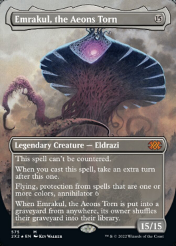 Emrakul, the Aeons Torn (Textured Foil) [Double Masters 2022] | Mindsight Gaming