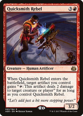 Quicksmith Rebel [Aether Revolt] | Mindsight Gaming