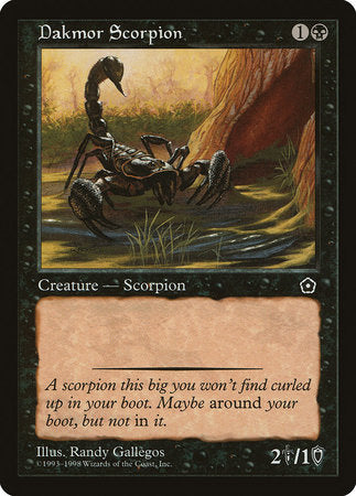 Dakmor Scorpion [Portal Second Age] | Mindsight Gaming