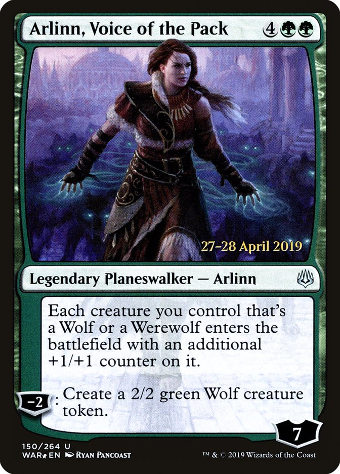Arlinn, Voice of the Pack  [War of the Spark Prerelease Promos] | Mindsight Gaming